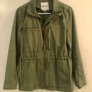 Madewell Green Fleet Jacket Small